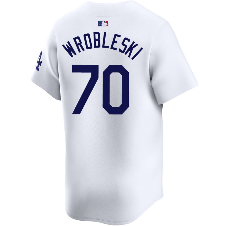 Justin Wrobleski Los Angeles Dodgers Home Limited World Series Jersey