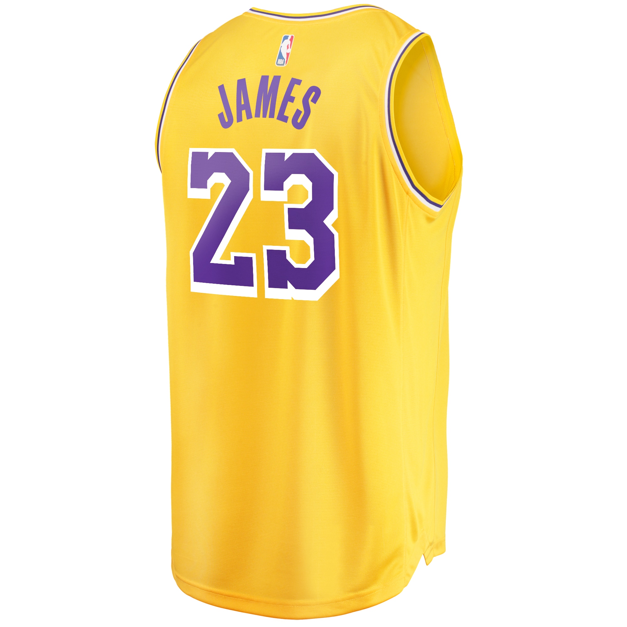 LeBron James Los Angeles Lakers Fanatics Youth Fast Break Player Jersey - Icon Edition - Gold