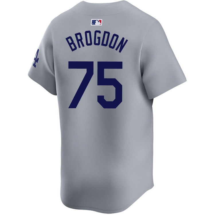 Connor Brogdon Los Angeles Dodgers Alternate Road Limited World Series Jersey