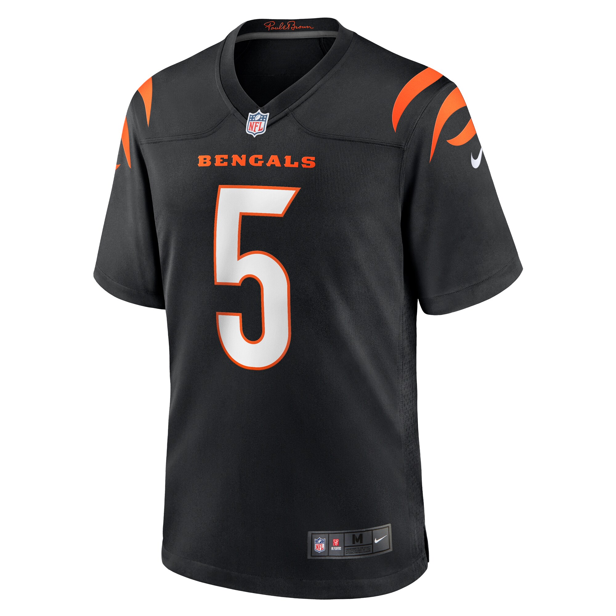 Tee Higgins Cincinnati Bengals  Game Player Jersey - Black