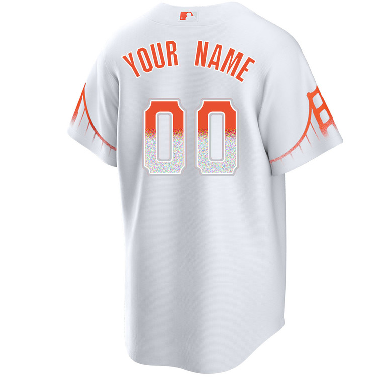 San Francisco Giants Personalized City Connect Replica Jersey