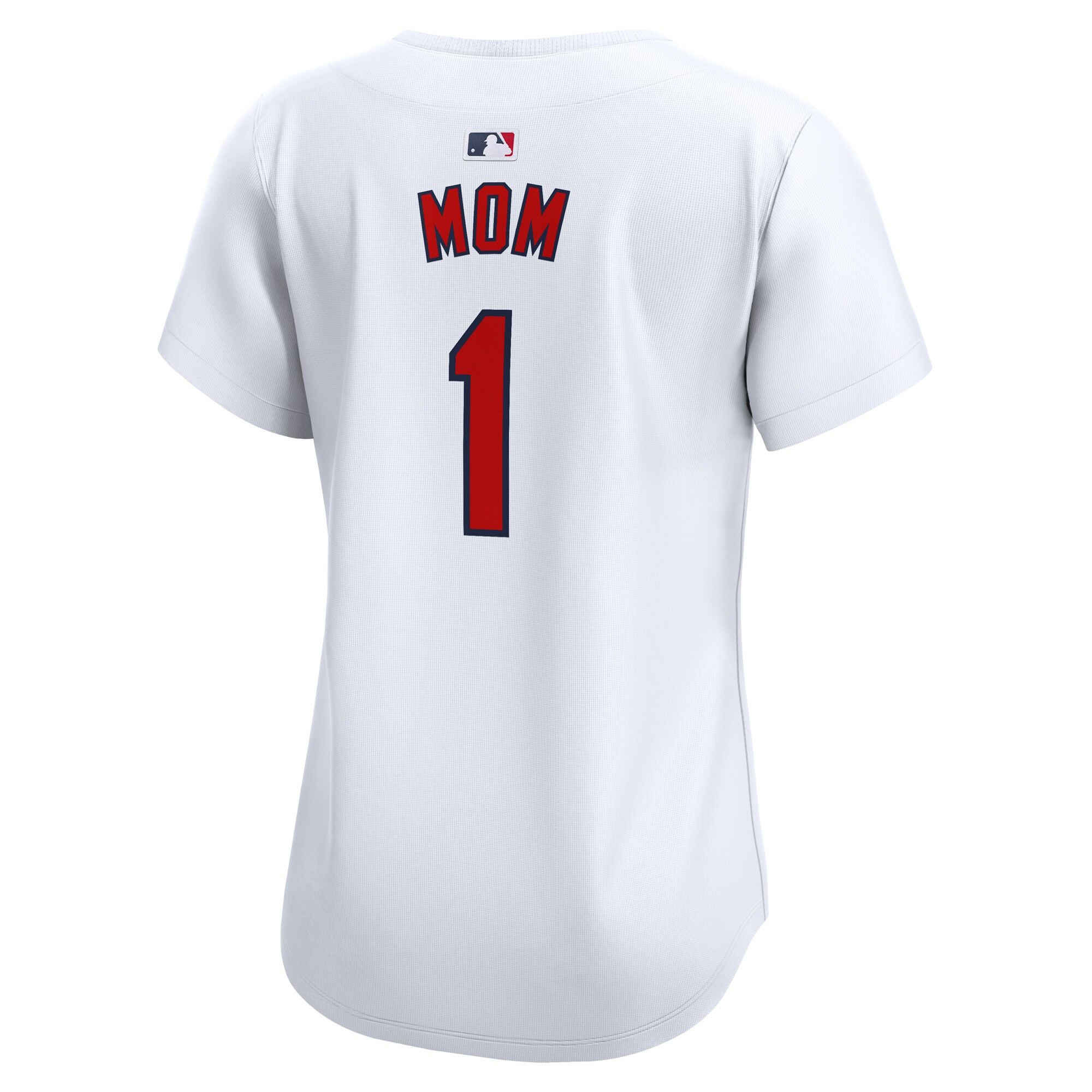St. Louis Cardinals  Women's #1 Mom Home Limited Jersey - White