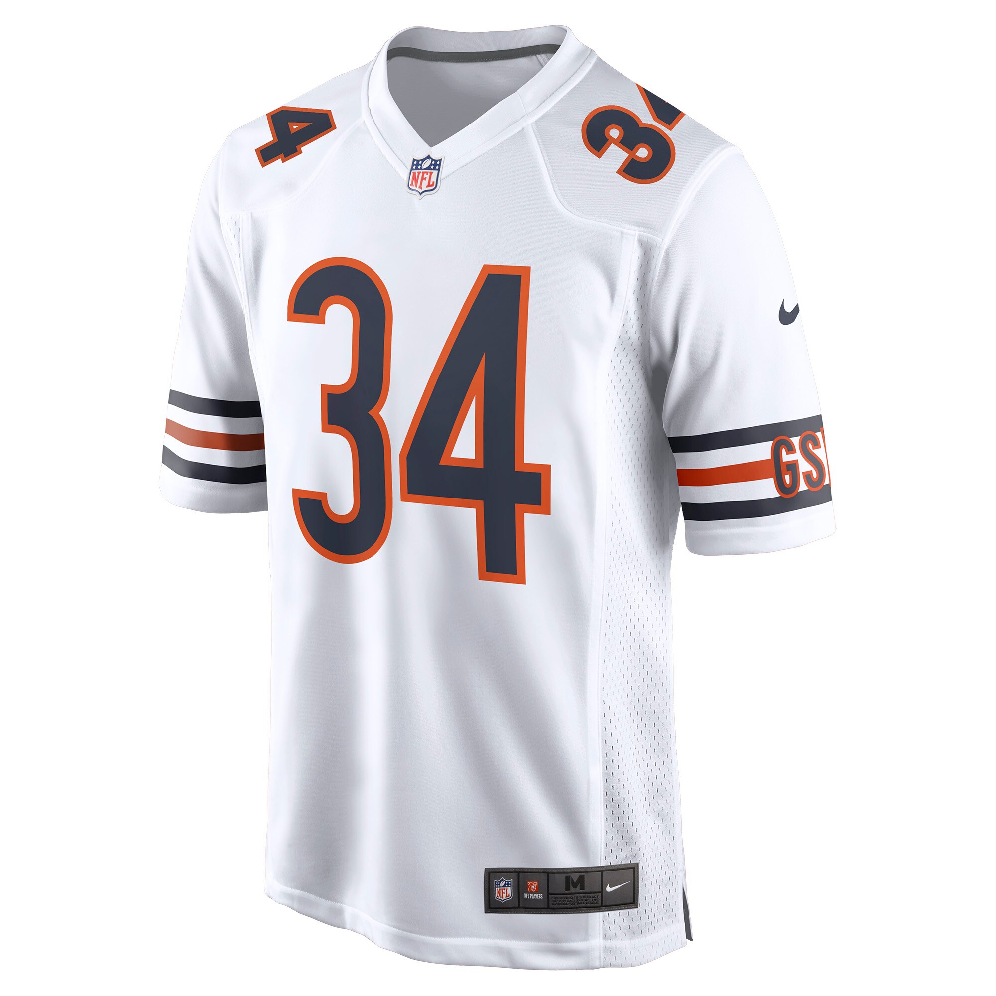 Walter Payton Chicago Bears  Retired Player Away Game Jersey - White
