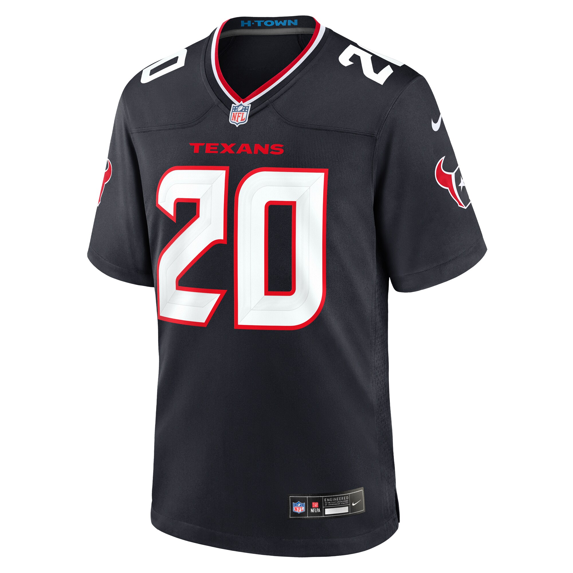 C.J. Henderson Houston Texans  Team Game Jersey -  Navy