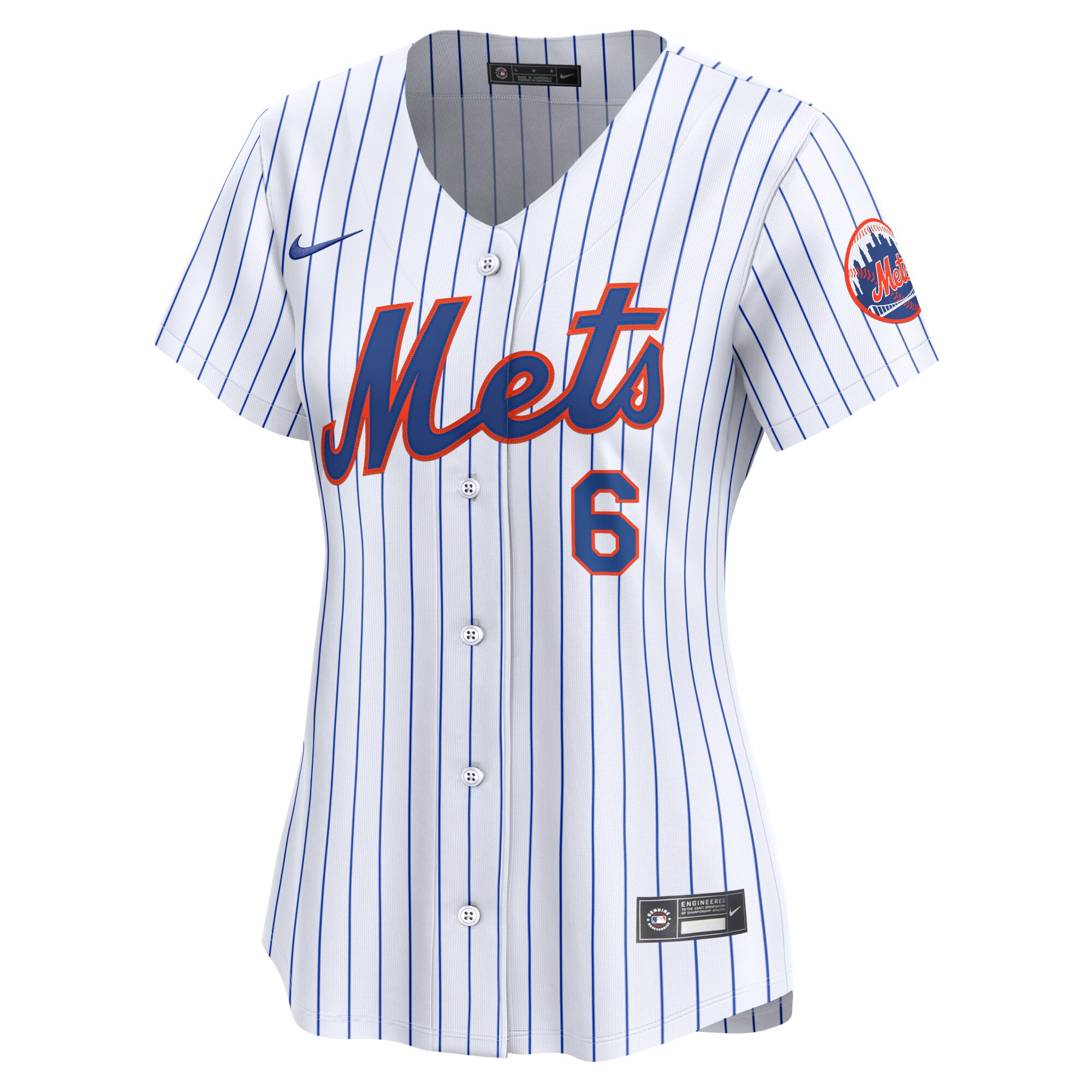 Starling Marte New York Mets Women's Home Limited Player Jersey - White