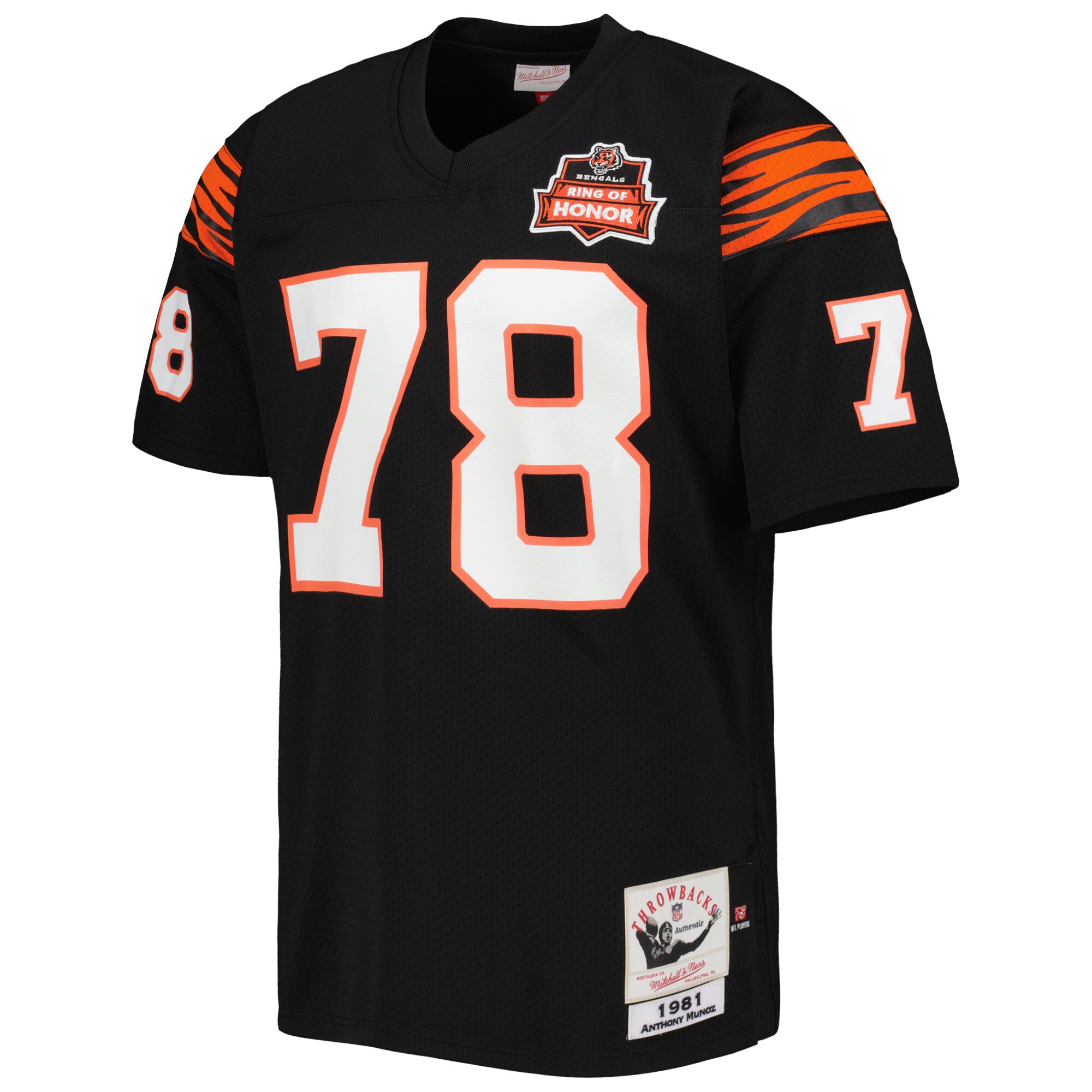 Anthony Cincinnati Bengals Mitchell & Ness Authentic Throwback Retired Player Jersey - Black