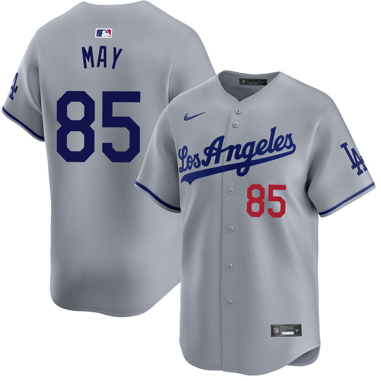 Dustin May Los Angeles Dodgers Road Limited Jersey