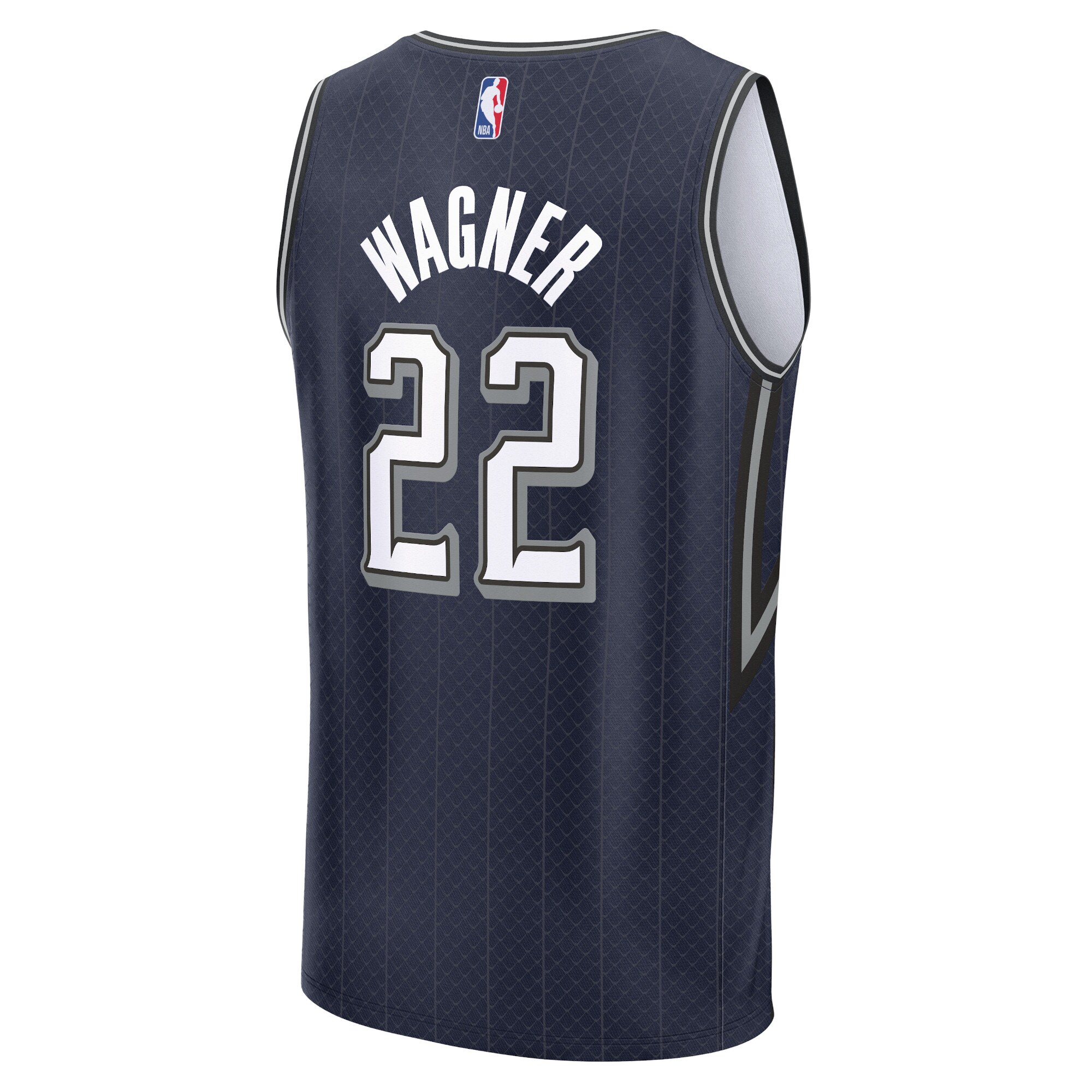 Franz Wagner Orlando Magic Fanatics Fast Break Jersey - Navy - City Edition