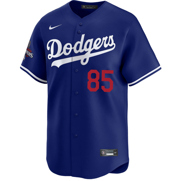 Dustin May Los Angeles Dodgers Alternate Royal Limited World Series Champions Jersey