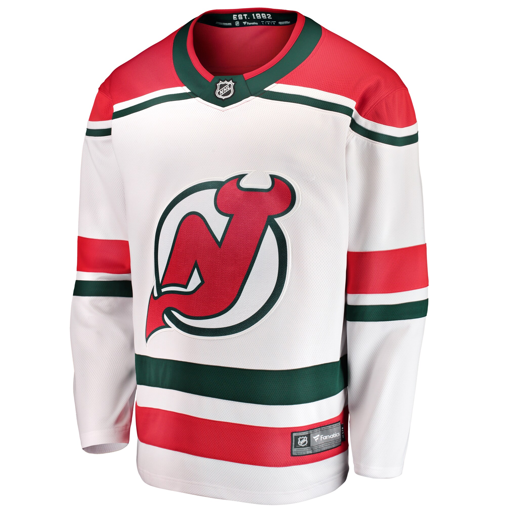 New Jersey Devils Fanatics Alternate Breakaway Jersey - White