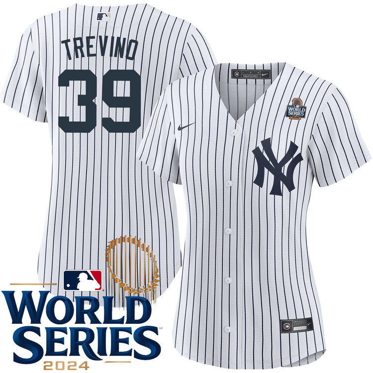 Jose Trevino New York Yankees Women's Home World Series Jersey