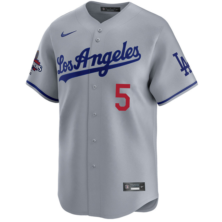 Freddie Freeman Los Angeles Dodgers Road Limited World Series Champions Jersey