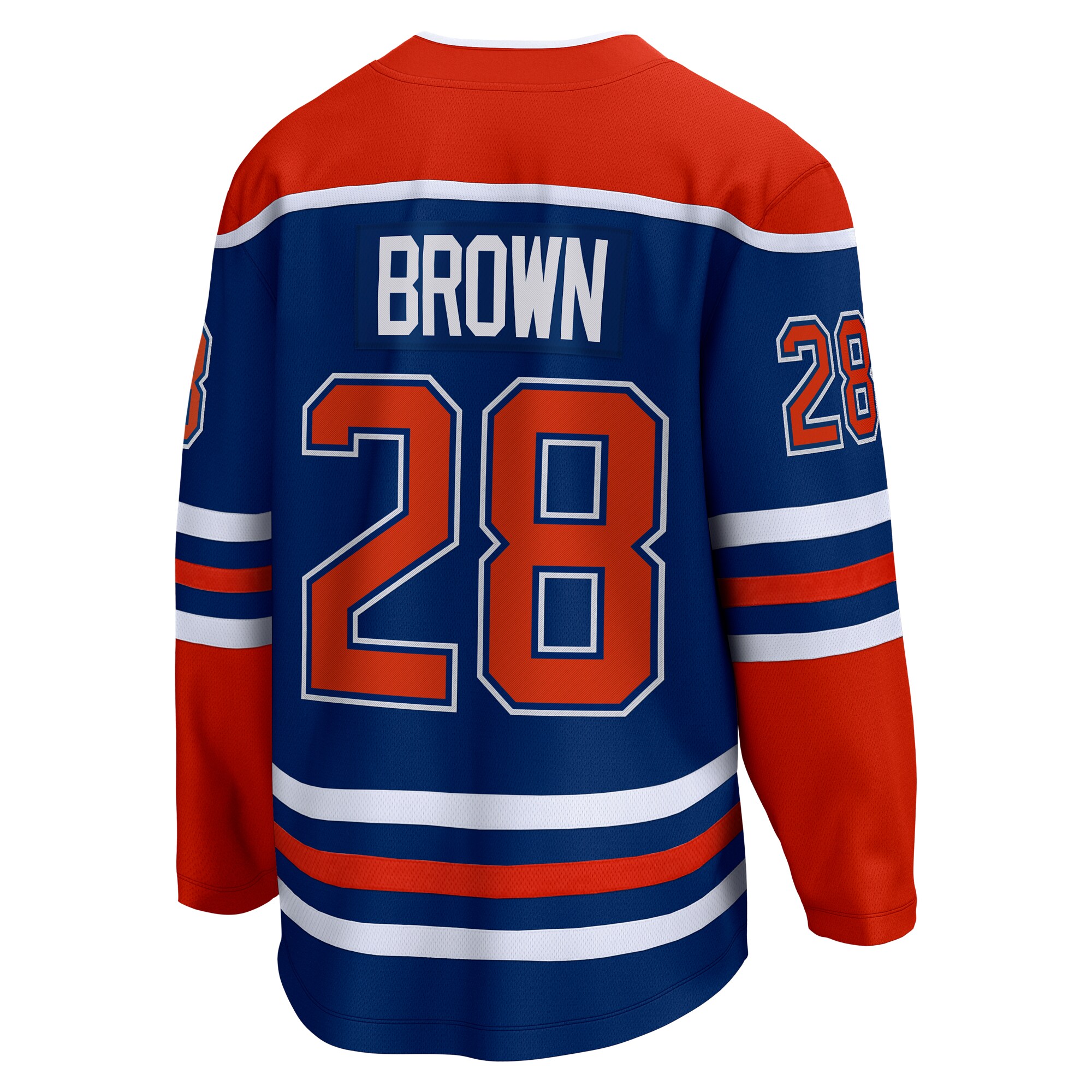 Connor Brown Edmonton Oilers Fanatics Home Breakaway Jersey - Royal