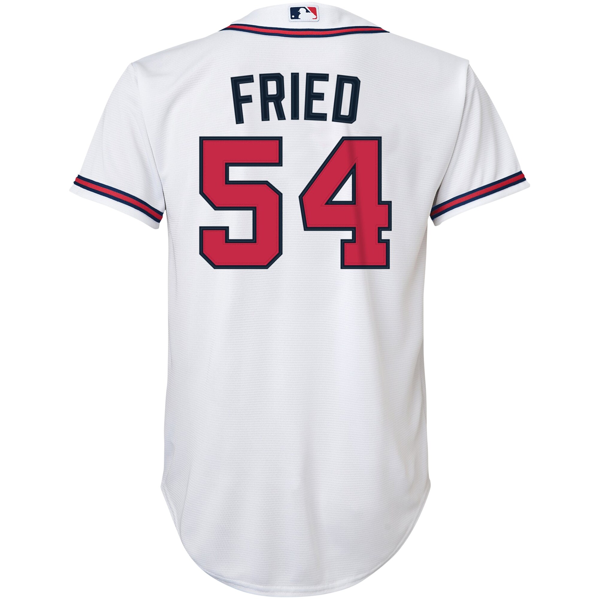 Max Fried Atlanta Braves  Youth Alternate Replica Player Jersey - White