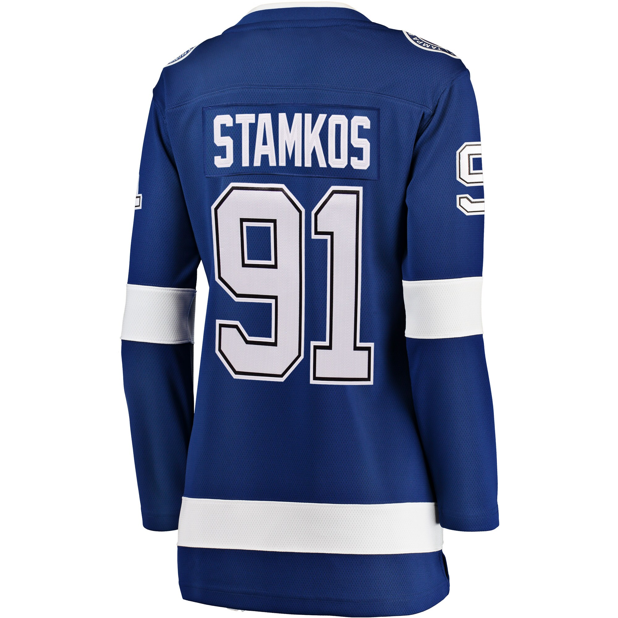 Steven Stamkos Tampa Bay Lightning Fanatics Women's Home Breakaway Player Jersey - Blue