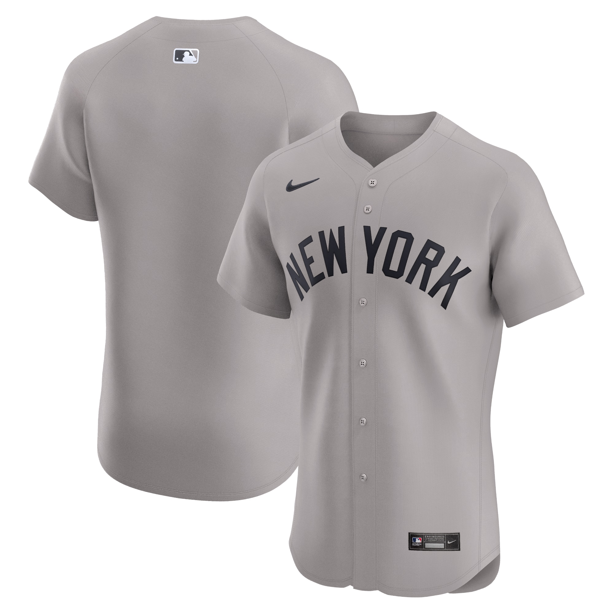 New York Yankees  Road Elite Jersey - Gray
