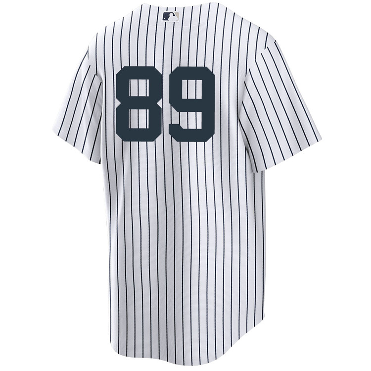 Jasson Dominguez New York Yankees Home Player World Series Jersey