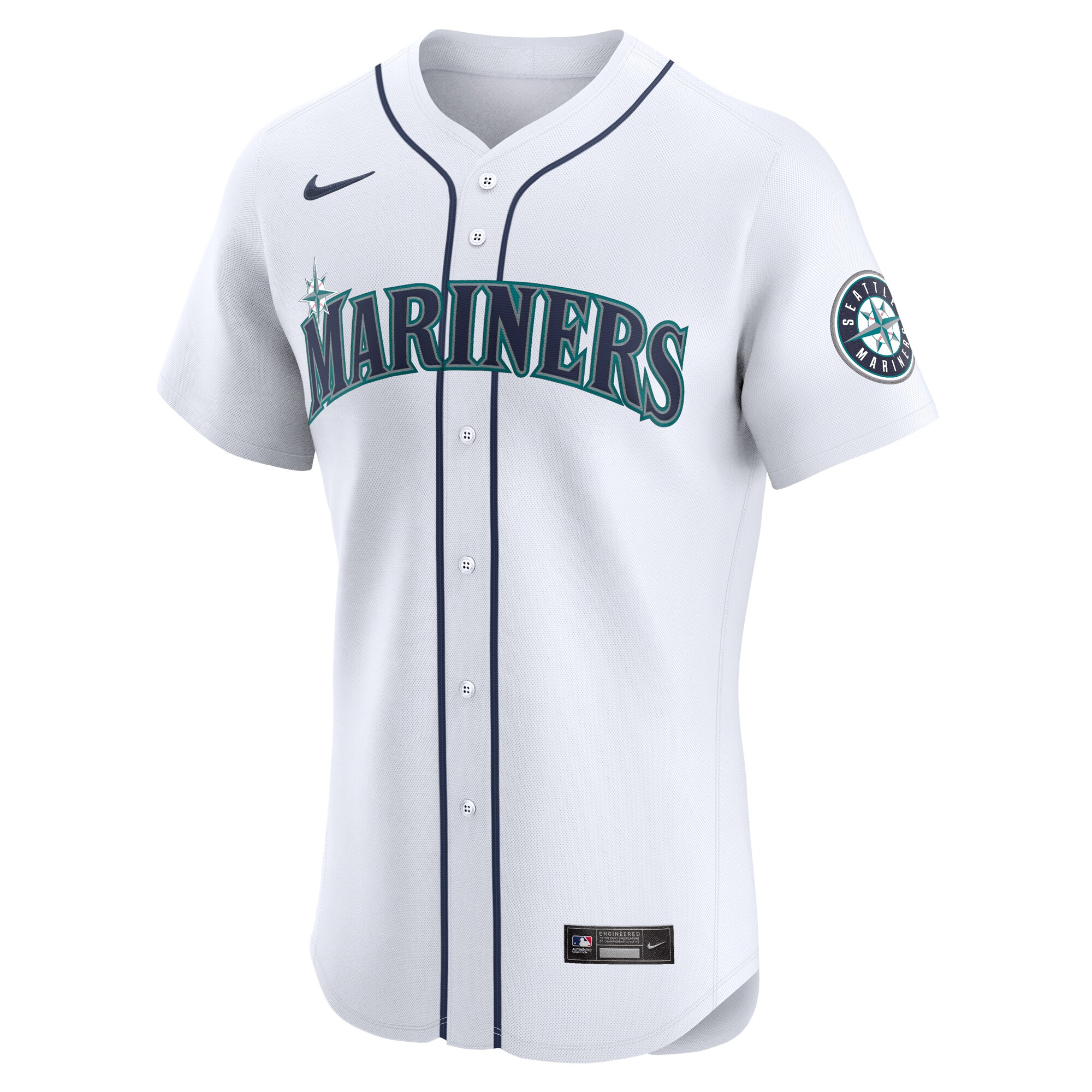 Julio Rodr\u00c3\u00adguez Seattle Mariners Home Elite Player Jersey - White