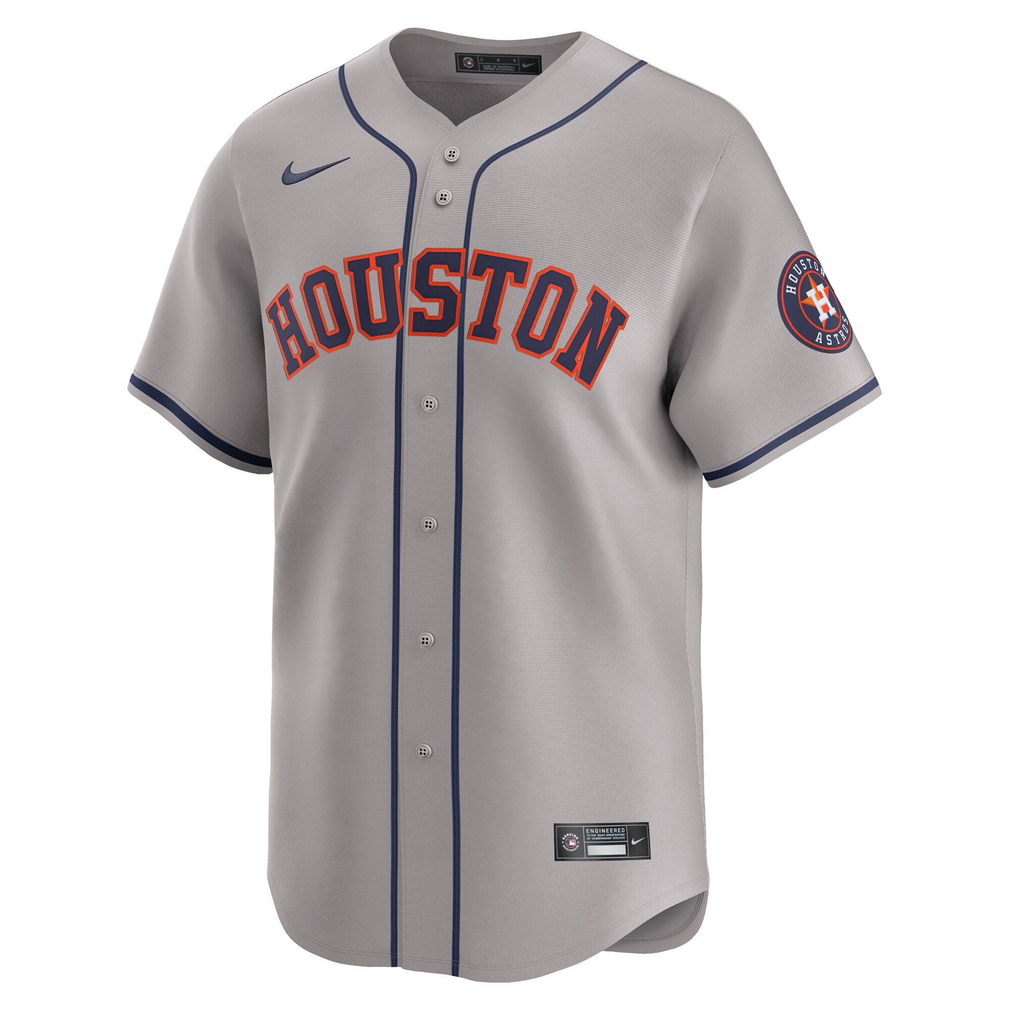 Houston Astros  Away Limited Jersey - Gray