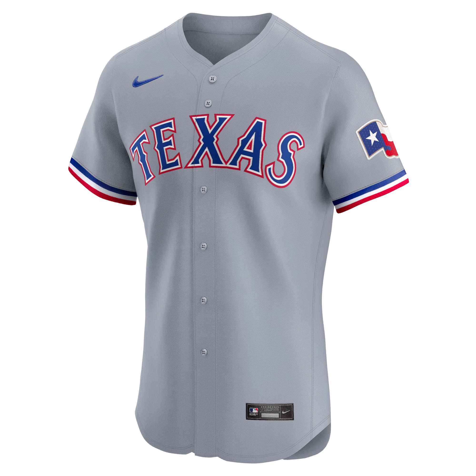 Texas Rangers  Road 2024 Jackie Robinson Day Elite Jersey - Gray