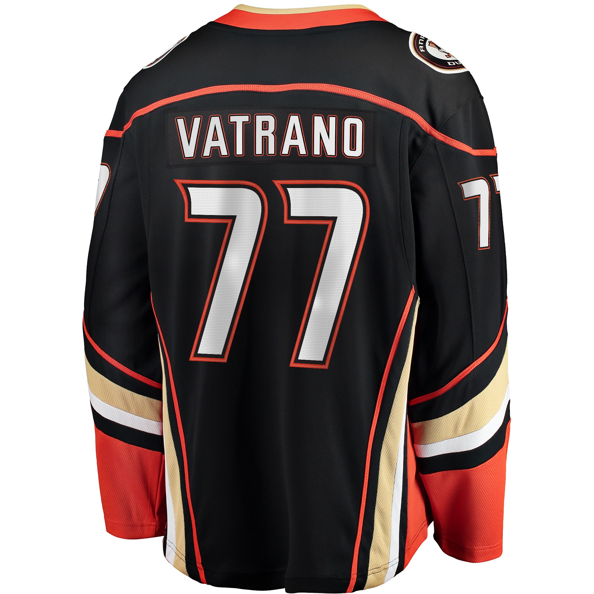 Frank Vatrano Anaheim Ducks Fanatics Home Breakaway Player Jersey - Black