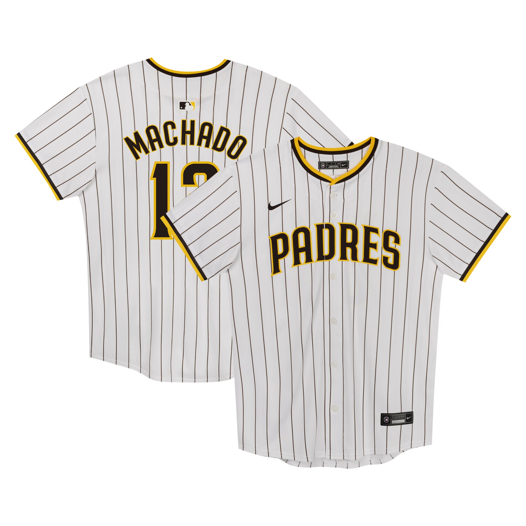 Manny Machado San Diego Padres  Preschool Home Game Jersey - White