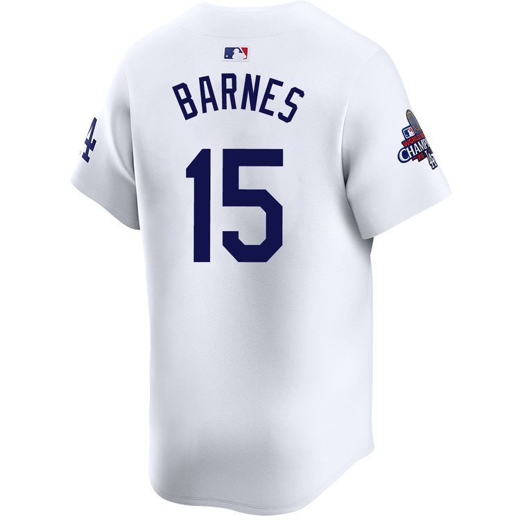 Austin Barnes Los Angeles Dodgers Home Limited World Series Champions Jersey