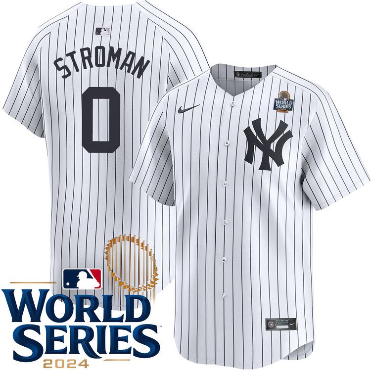 Marcus Stroman New York Yankees Home Limited World Series Jersey