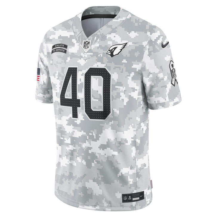 Pat Tillman Arizona Cardinals 2024 Salute to Service Retired Player Limited Jersey - Arctic Camo