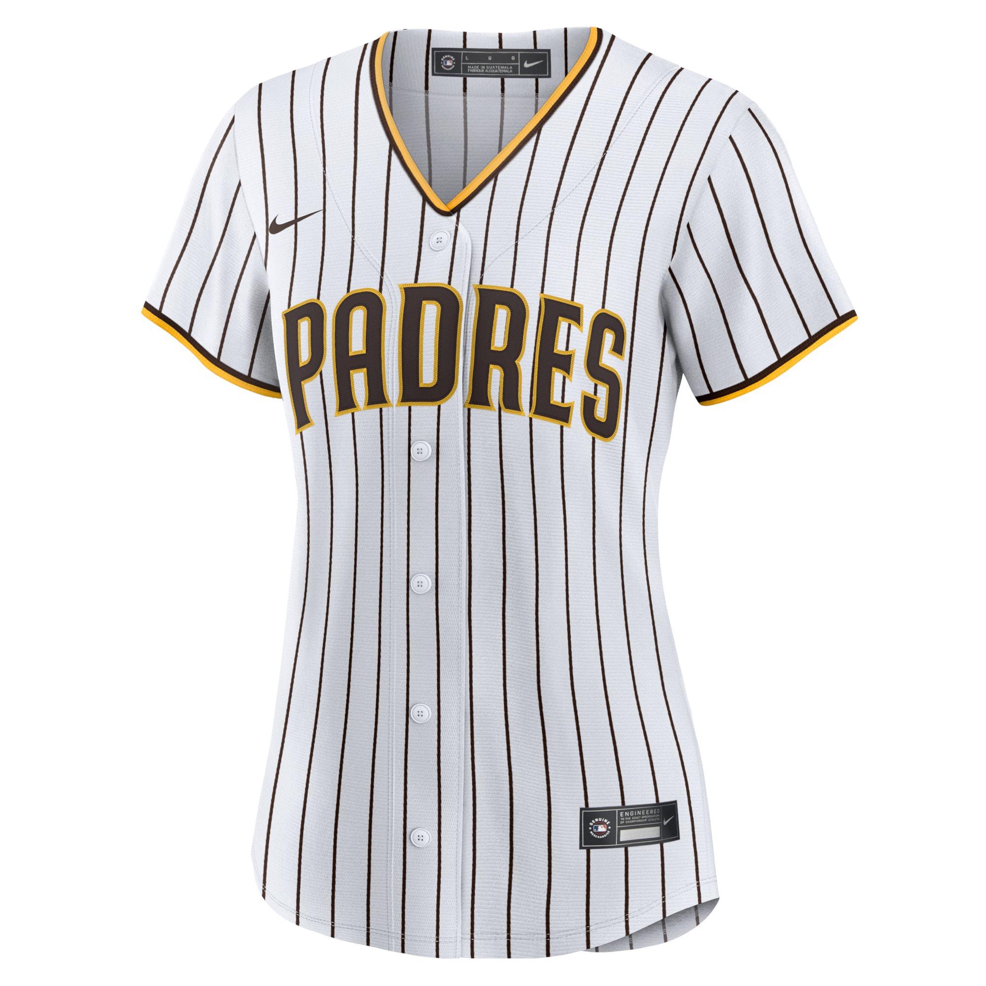 San Diego Padres  Women's Home Replica Team Jersey - White