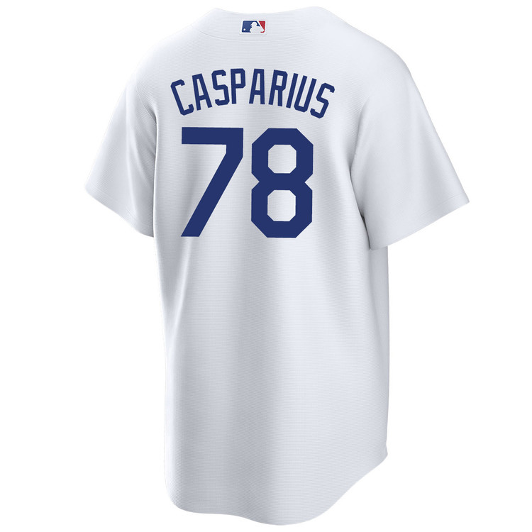Ben Casparius Los Angeles Dodgers Home World Series Jersey