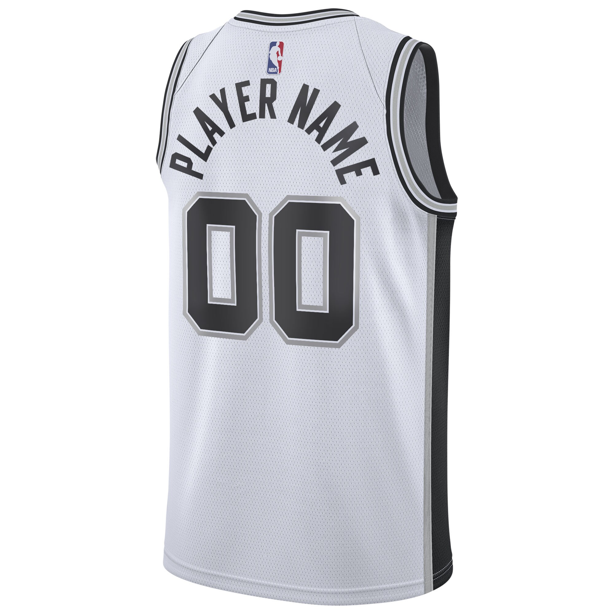 San Antonio Spurs  2020\/21 Swingman Custom Jersey - Association Edition - White