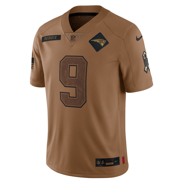 Matthew Judon New England Patriots Women's 2023 Salute To Service Limited Jersey - Brown
