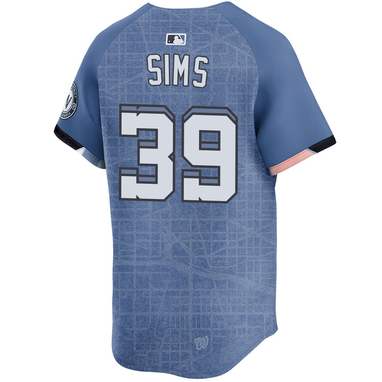 Lucas Sims Washington Nationals City Connect 2.0 Limited Jersey