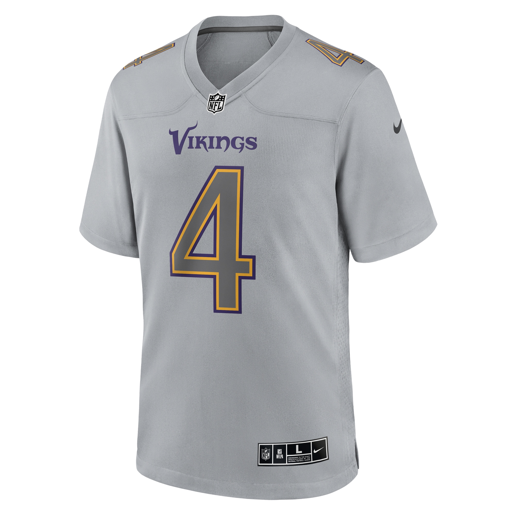 Dalvin Cook Minnesota Vikings  Atmosphere Fashion Game Jersey - Gray