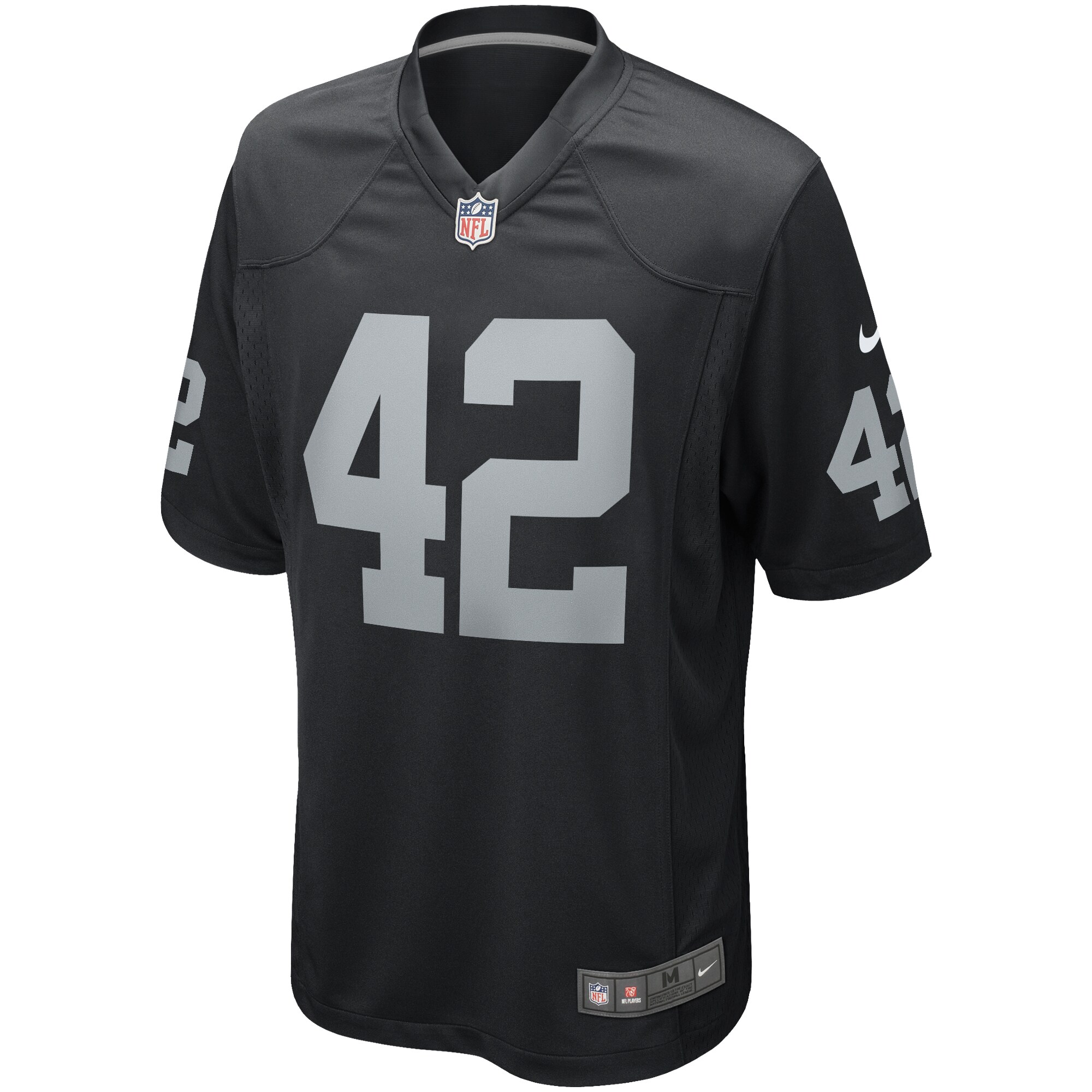 Ronnie Lott Las Vegas Raiders  Game Retired Player Jersey - Black