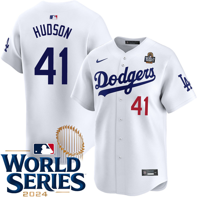 Daniel Hudson Los Angeles Dodgers Youth Home Limited World Series Jersey
