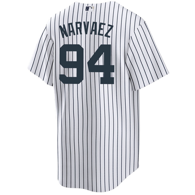 Carlos Narvaez New York Yankees Home World Series Jersey