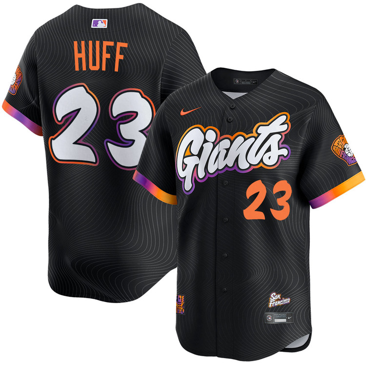 Sam Huff San Francisco Giants City Connect 2.0 Limited Jersey