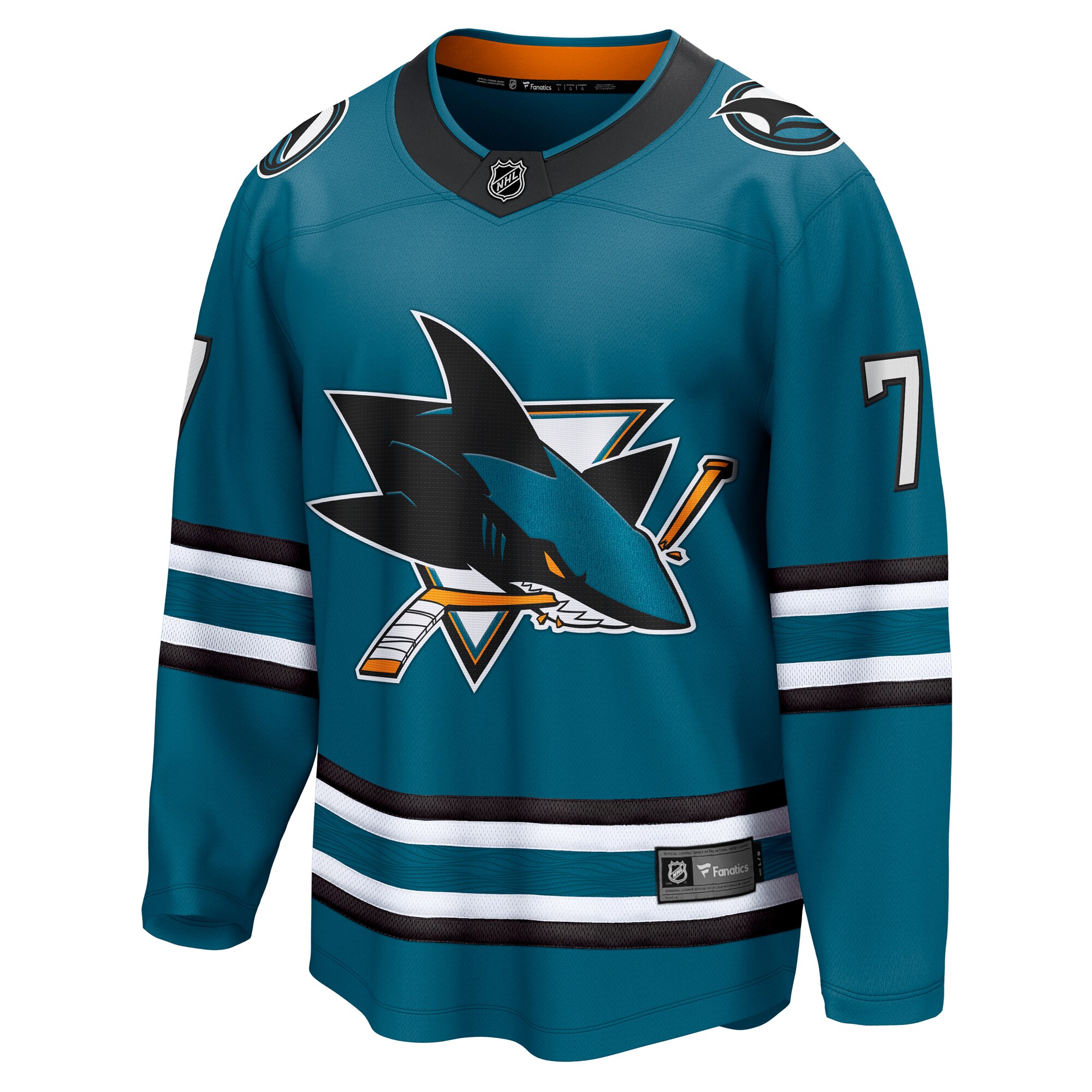 Nico Sturm San Jose Sharks Fanatics Home Breakaway Jersey - Teal