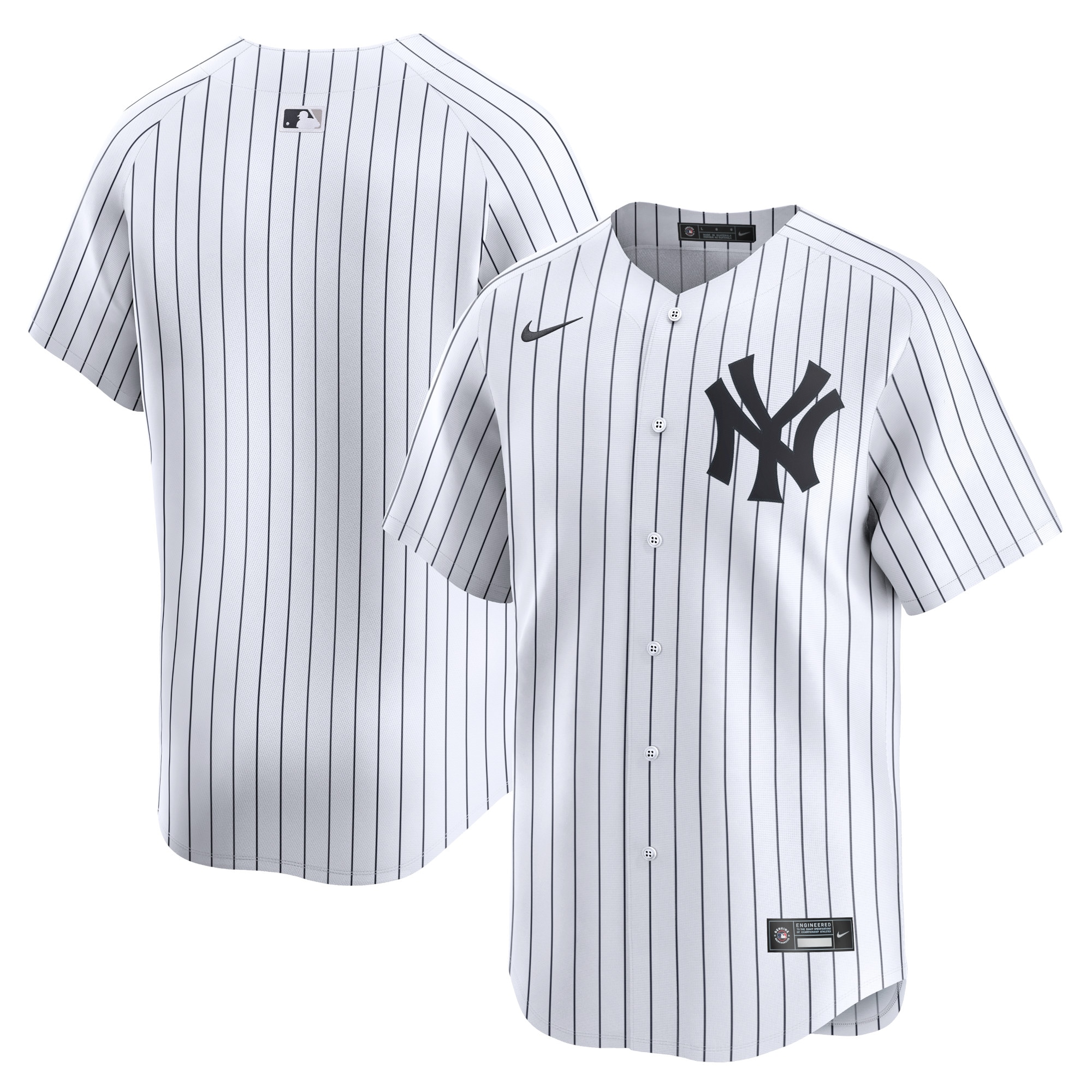 New York Yankees  Youth Home Limited Jersey - White
