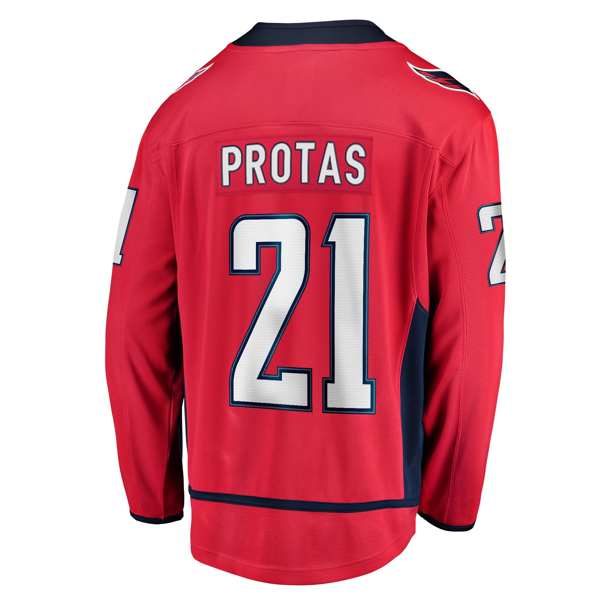 Aliaksei Protas Washington Capitals Fanatics Home Breakaway Jersey - Red