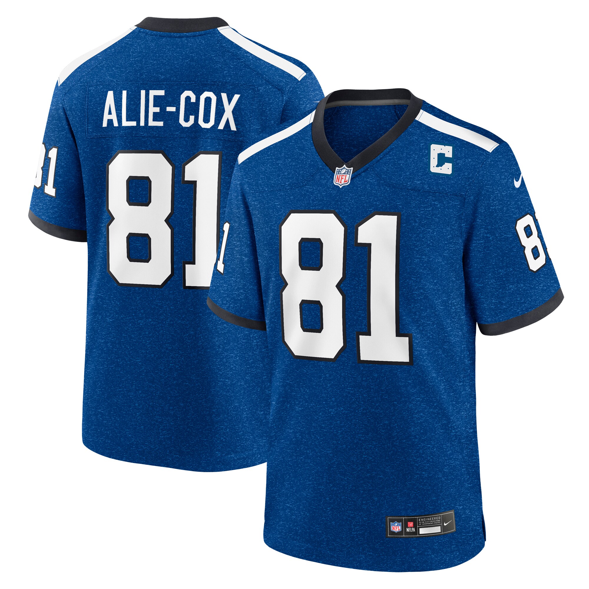 Mo Alie Cox Indianapolis Colts Indiana Nights Alternate Game Jersey - Royal