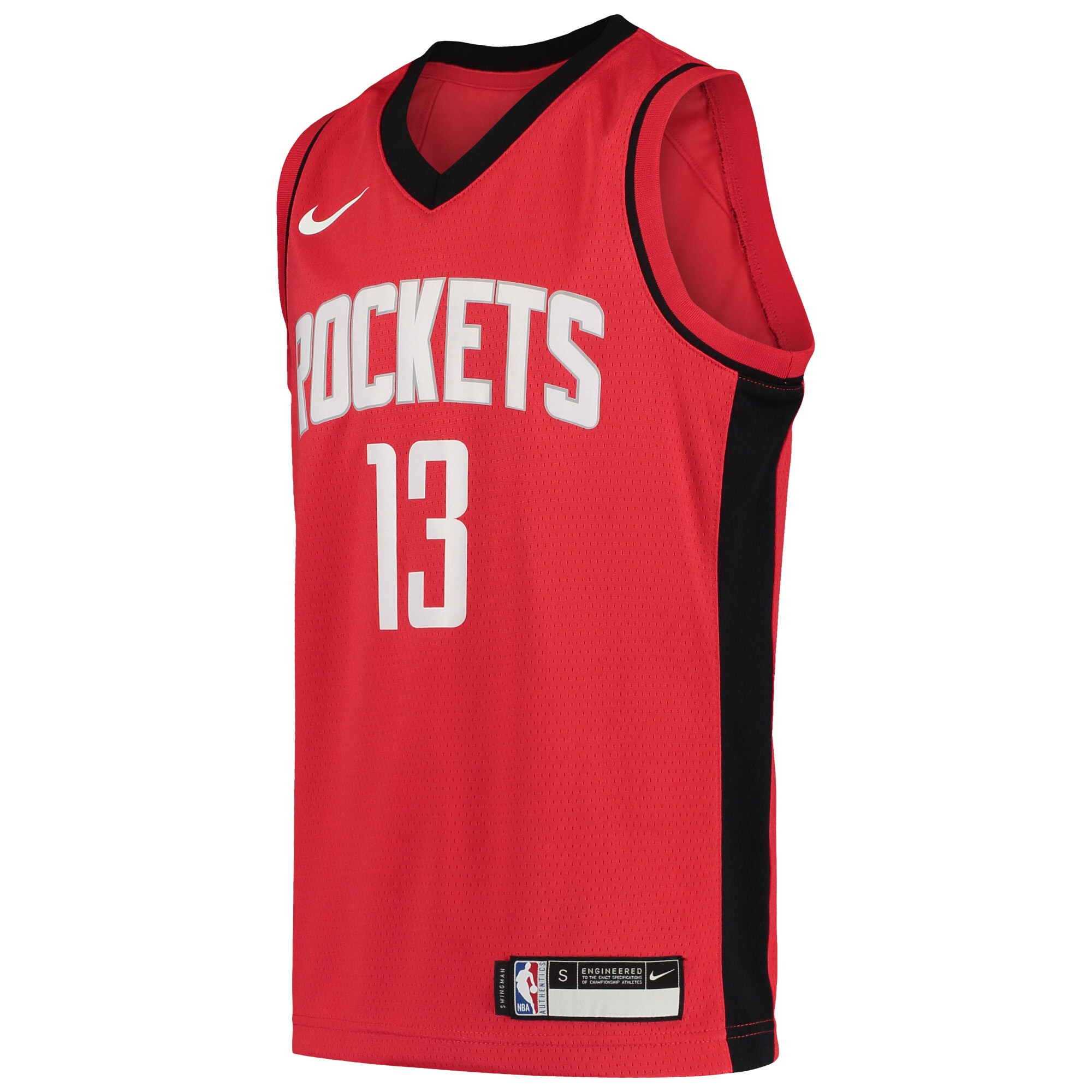 James Harden Houston Rockets Youth Team Swingman Jersey - Icon Edition - Red