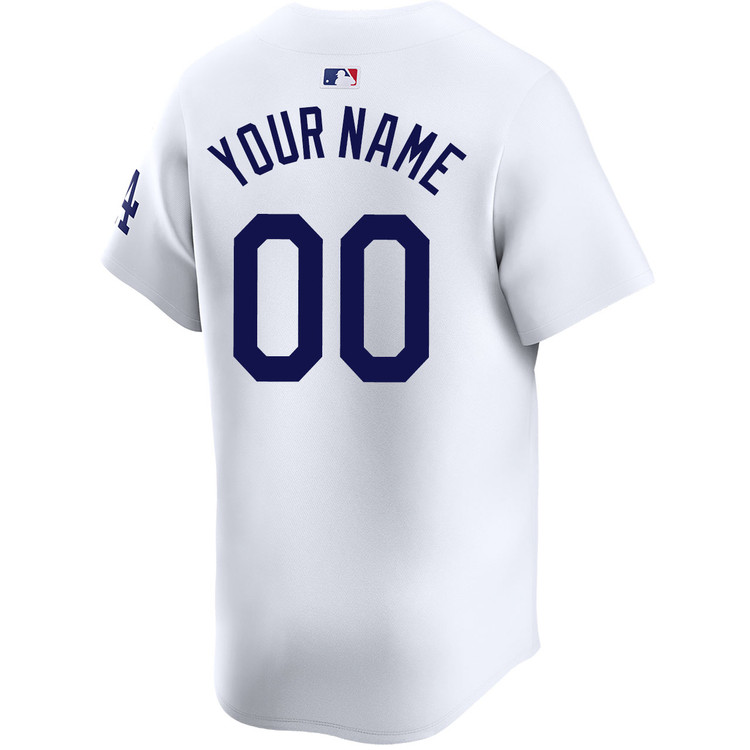 Los Angeles Dodgers Personalized Home Limited World Series Jersey