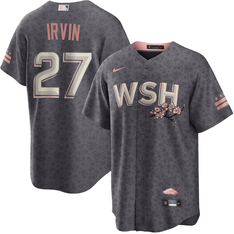 Jake Irvin Washington Nationals City Connect Jersey