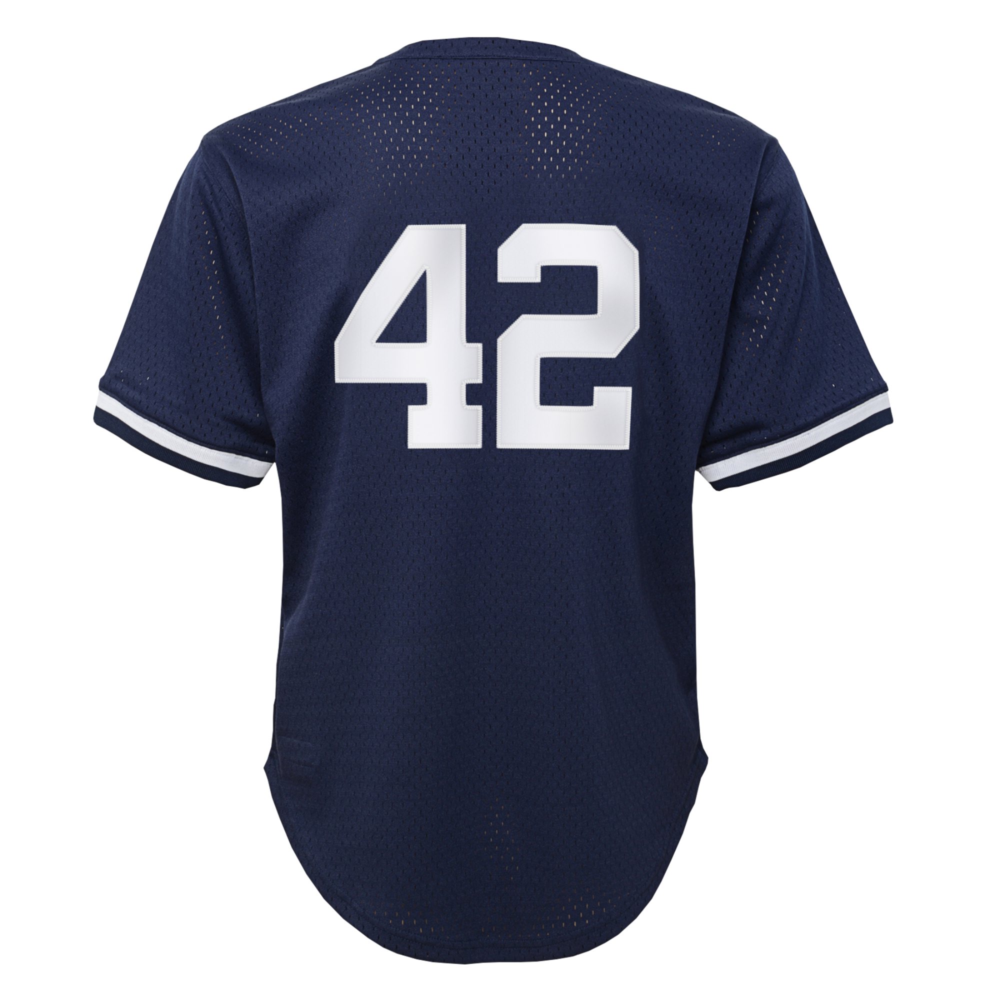 Mariano Rivera New York Yankees Mitchell & Ness Youth Cooperstown CollectionMesh Batting Practice Jersey - Navy