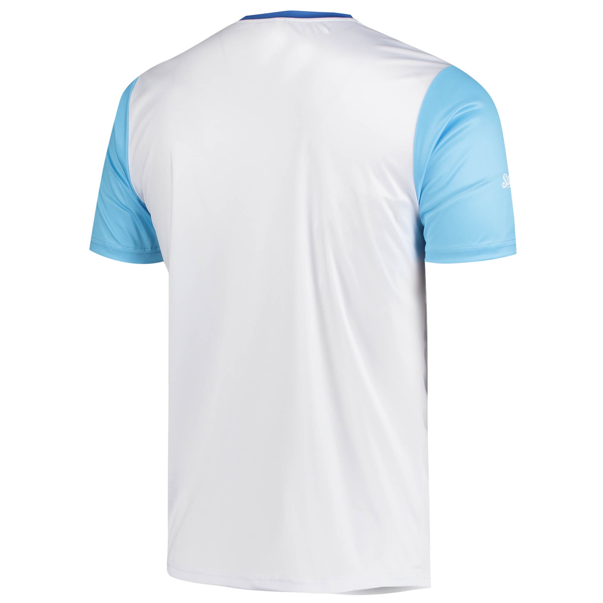 Los Angeles Dodgers Stitches Cooperstown Collection Wordmark V-Neck Jersey - White