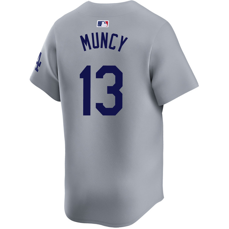 Max Muncy Los Angeles Dodgers Alternate Road Limited World Series Jersey