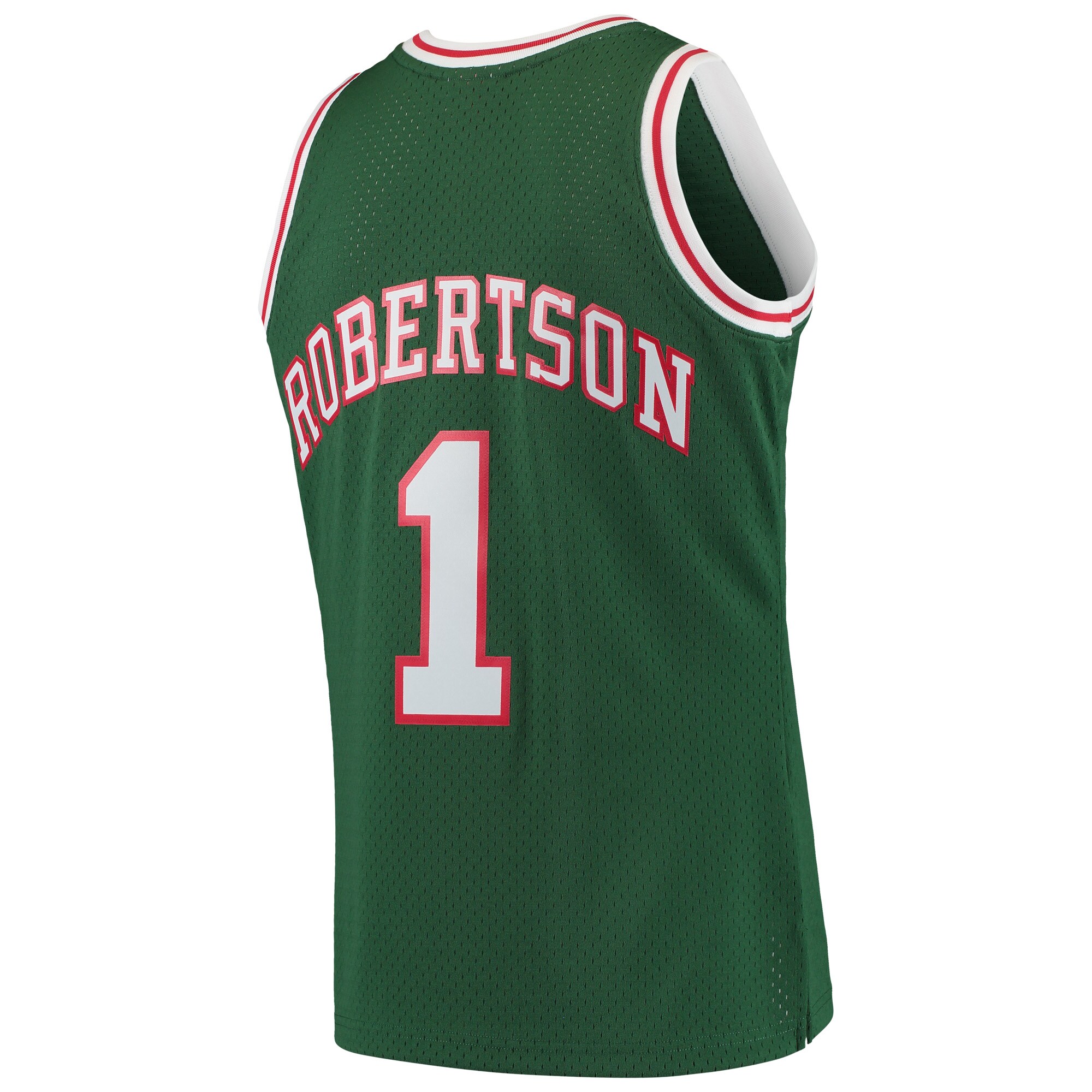 Oscar Robertson Milwaukee Bucks Mitchell & Ness 1971\/72 Hardwood Classics Swingman Jersey - Green